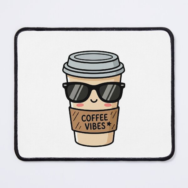 Item preview, Cute Coffee Vibes Sunglasses Kawaii Takeaway Cup designed and sold by SupplyCode.