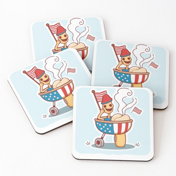 Item preview, Powered by BBQ & Freedom | Funny 4th of July BBQ Sticker designed and sold by HC-Boutique.