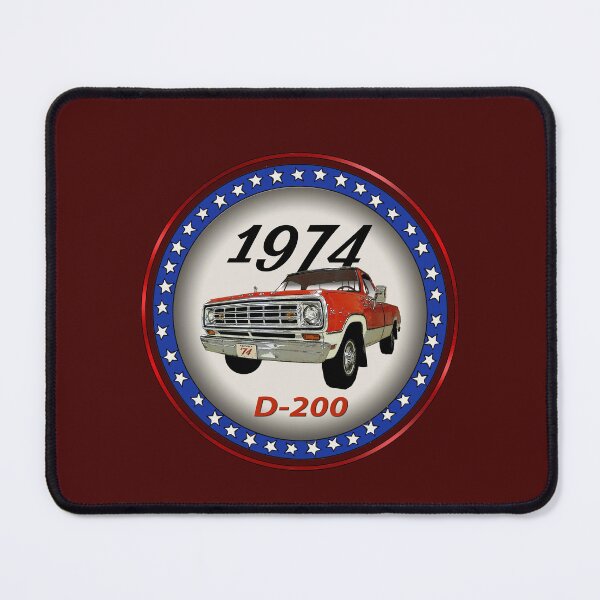 Item preview, VINTAGE 1974 RED D-200 PICKUP TRUCK, CLASSIC AMERICAN TRUCKS designed and sold by classic car craze.
