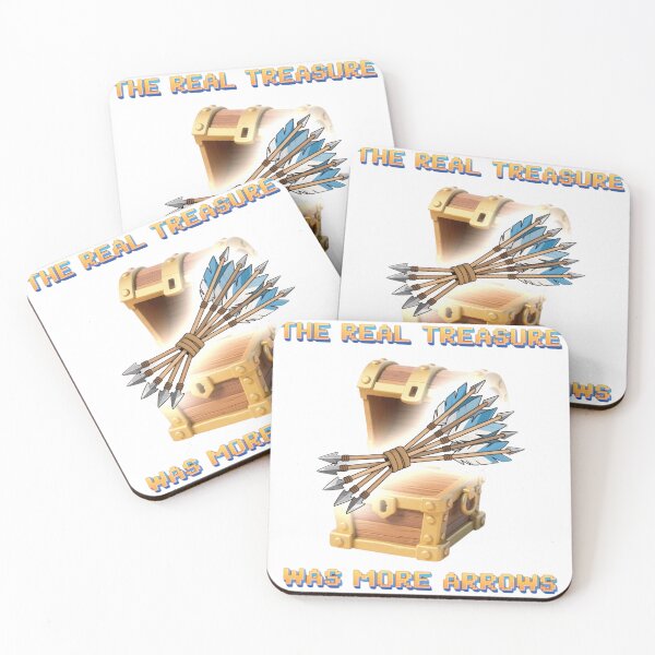 Item preview, Legend Of Zelda | The Real Treasure Was More Arrows designed and sold by JoystickMeme.