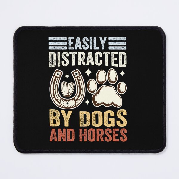Item preview, Distracted By Dogs And Horses designed and sold by SiarheiYur.