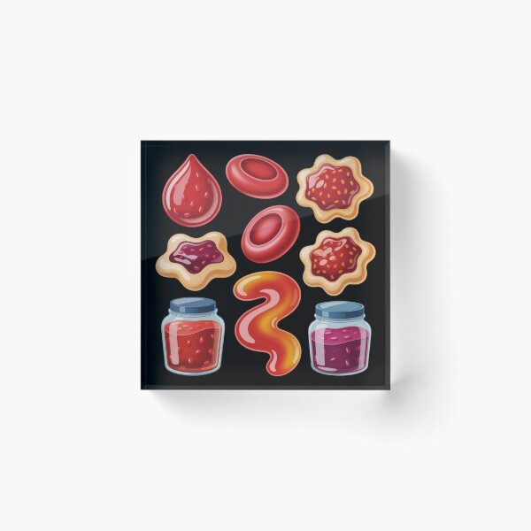 Item preview, Hematology is my Jam - medical art designed and sold by DamioPolArt.