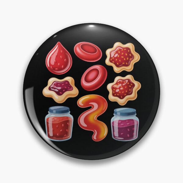 Item preview, Hematology is my Jam - medical art designed and sold by DamioPolArt.