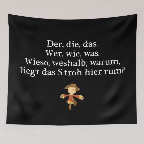 Item preview, Warum liegt hier Stroh rum? designed and sold by schuettelspeer.