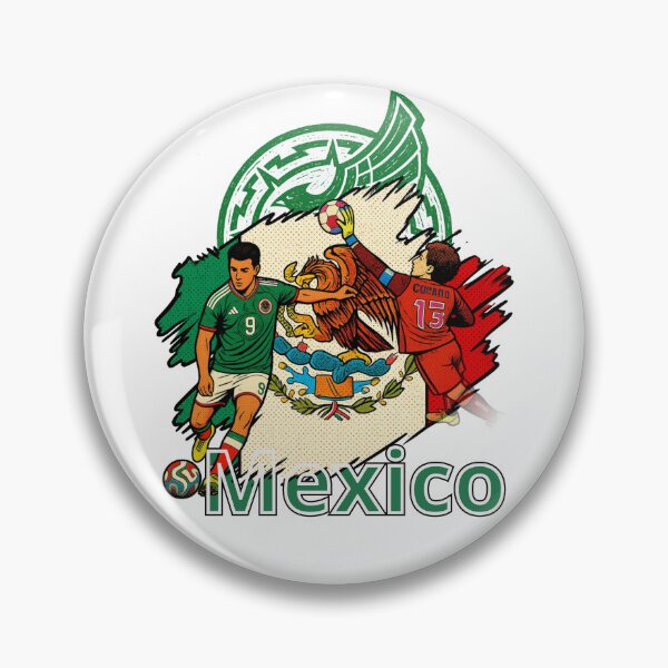 Item preview, Mexico Football Pride - El Tri Legends & Aztec Heritage Art designed and sold by re2m.