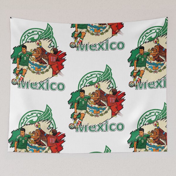 Item preview, Mexico Football Pride - El Tri Legends & Aztec Heritage Art designed and sold by re2m.