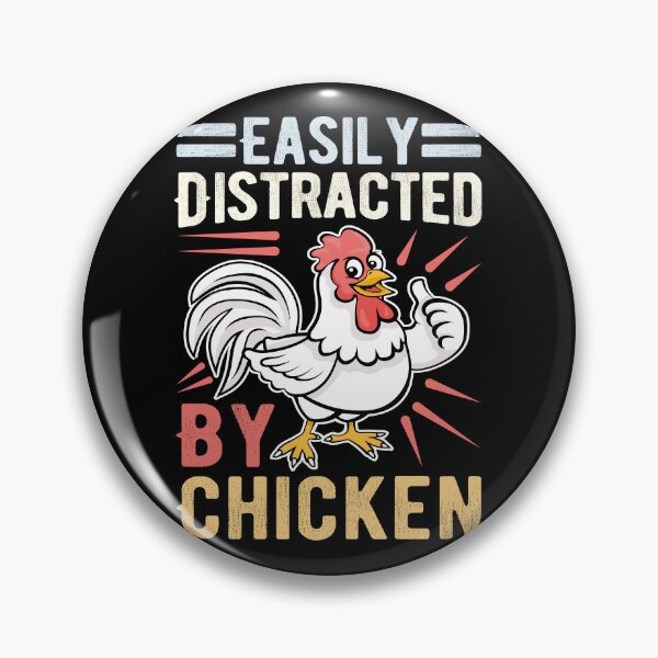 Item preview, Distracted By Chicken designed and sold by SiarheiYur.
