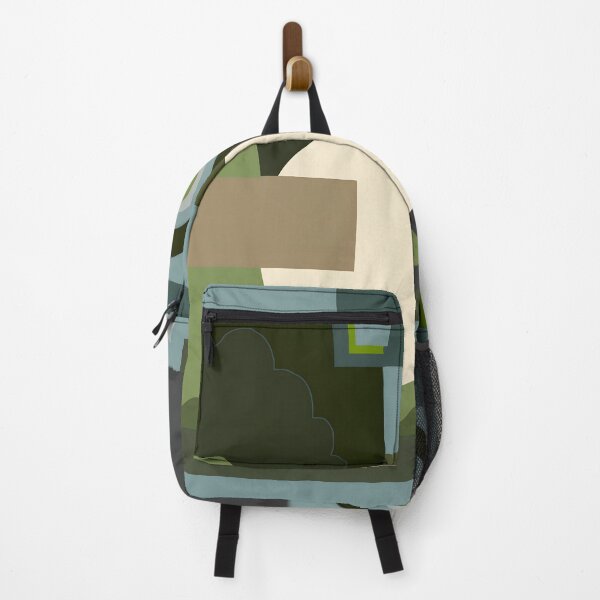 Item preview, Ghostly: Abstract Shapes, Muted Green Composition designed and sold by mateoastronauto.