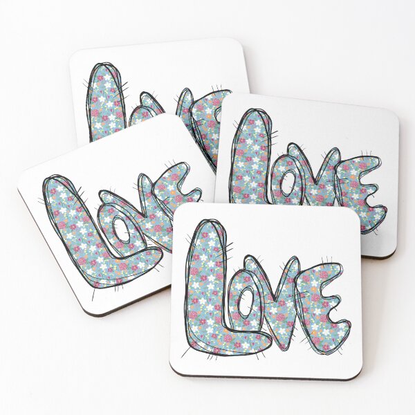 Item preview, Love Floral Patchwork  designed and sold by missmann.