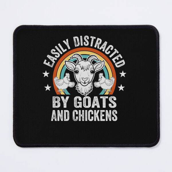 Item preview, Distracted By Goats And Chickens designed and sold by SiarheiYur.