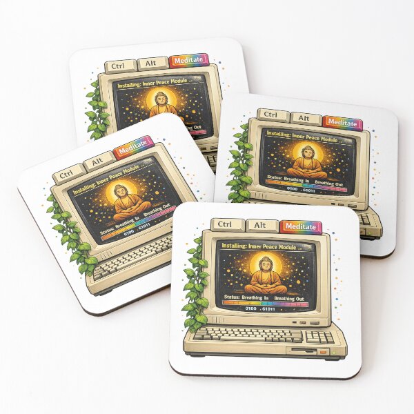 Item preview, Ctrl Alt Meditate Inner Peace Install designed and sold by Dresut.