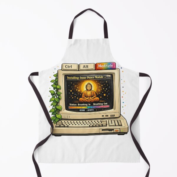 Item preview, Ctrl Alt Meditate Inner Peace Install designed and sold by Dresut.