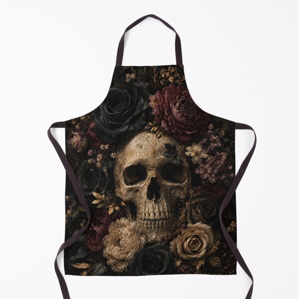 Item preview, Gothic Floral Skull designed and sold by Creativveworrld03.
