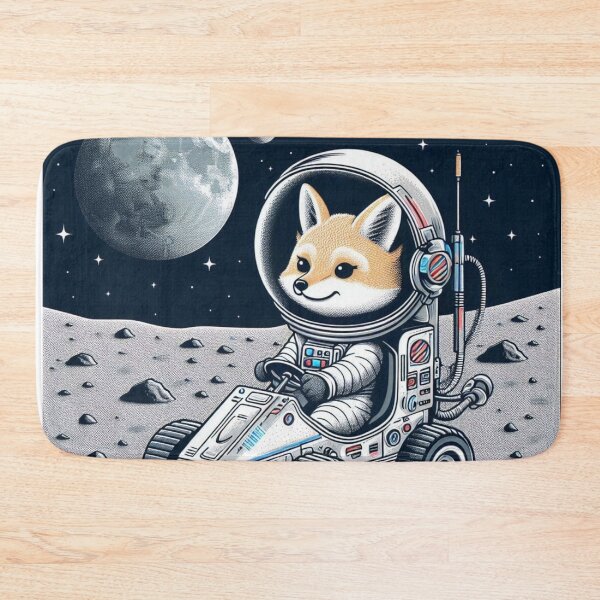 Item preview, Astronaut Fennec Fox – Lunar Rover Adventure designed and sold by Dogandesighn.