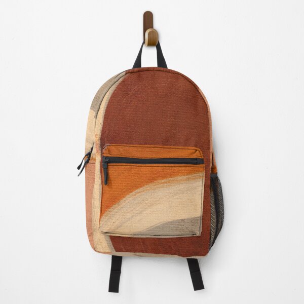 Item preview, Burnt Orange, Ecru And Sienna Brown Abstract Art designed and sold by DEC02.