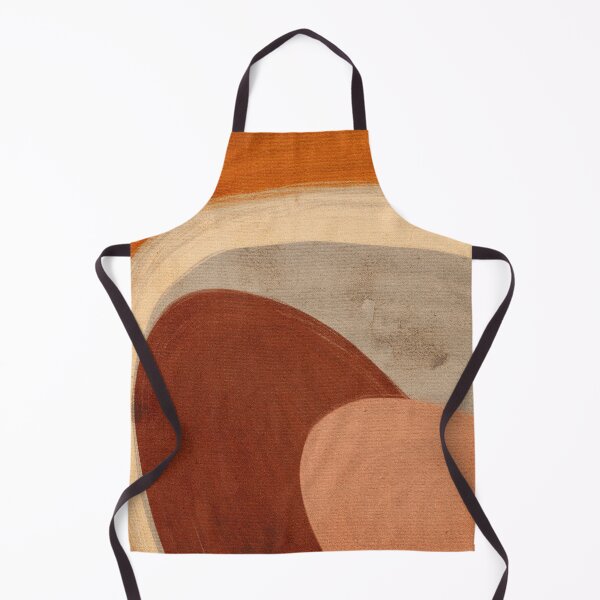 Item preview, Burnt Orange, Ecru And Sienna Brown Abstract Art designed and sold by DEC02.