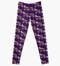 Newf Guardians (Silhouette) Leggings
