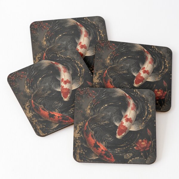 Item preview, Beautiful Koi Fish Harmony  designed and sold by Creativeeworld777.