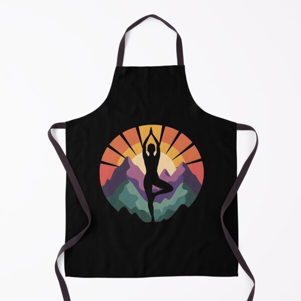 Item preview, Vintage Sun Yoga Pose designed and sold by AlchemyColor.