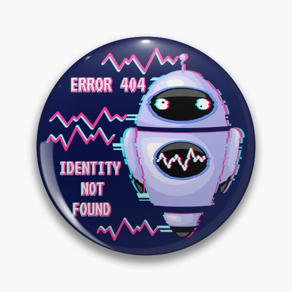 Item preview, ERROR 404: Identity Not Found designed and sold by BluedarkArt.