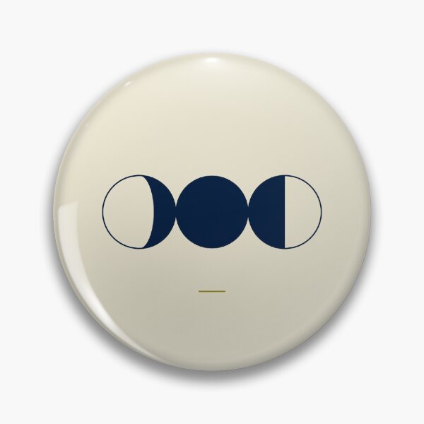 Item preview, Three moon phases triptych — minimalist abstract print designed and sold by BalancedCoNL.