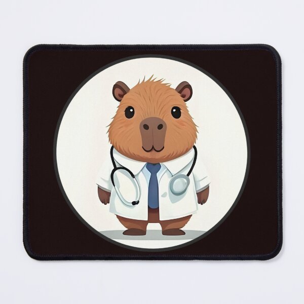 Item preview, Capybara Career Cuties - Doctor designed and sold by rgagliardi2017.