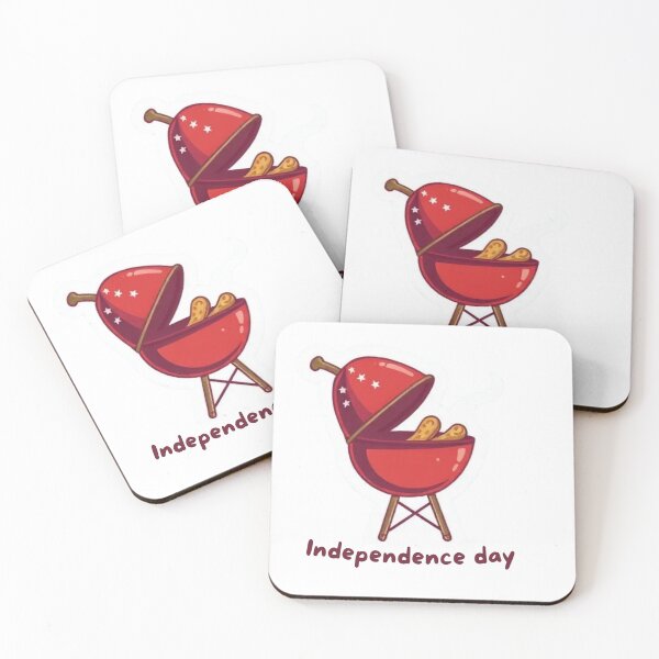 Item preview, BBQ & Freedom | Funny 4th of July BBQ Sticker designed and sold by HC-Boutique.