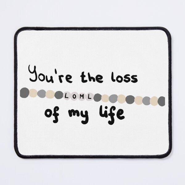 Item preview, Loss of my Life design with friendship bracelet designed and sold by RareCare.