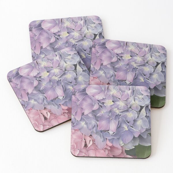 Item preview, Elegant Luxury Hydrangea Watercolor Floral Texture Background designed and sold by SommerWhispers.