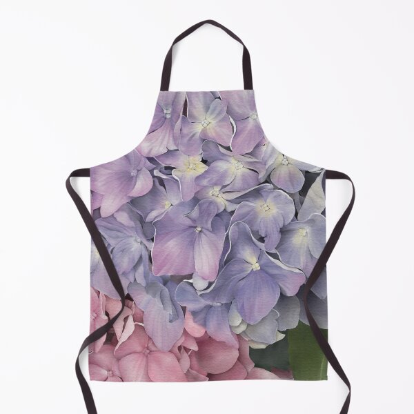 Item preview, Elegant Luxury Hydrangea Watercolor Floral Texture Background designed and sold by SommerWhispers.