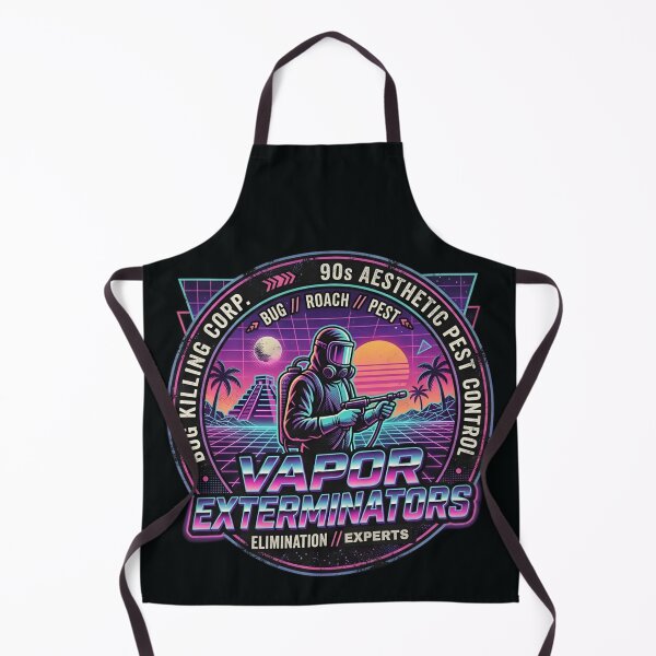 Item preview, Retro Vapor Exterminators - Neon Pest Control designed and sold by SidTastic .