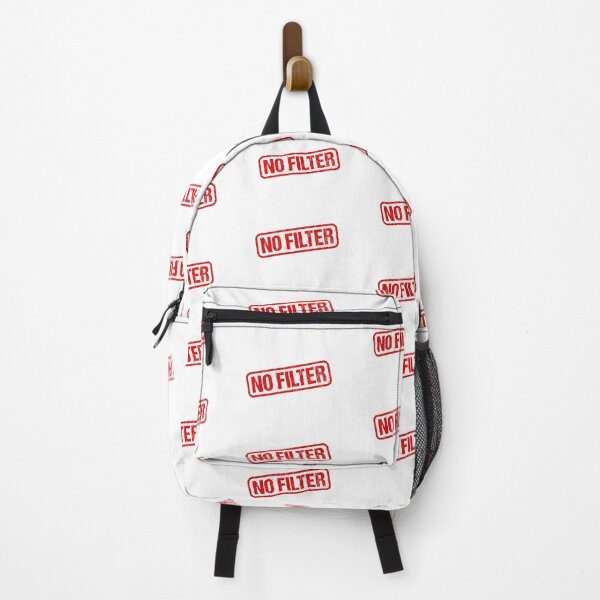 Item preview, No Filter, Red Stamp Outline designed and sold by Memes N Lore .