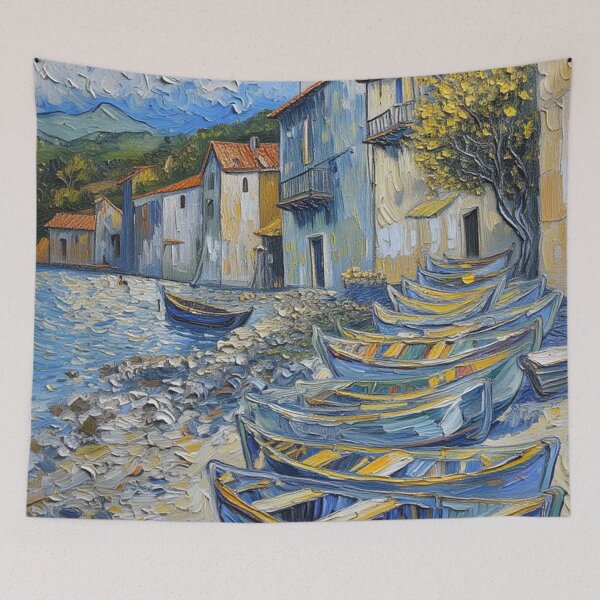 Item preview, Coastal village designed and sold by sid1802.