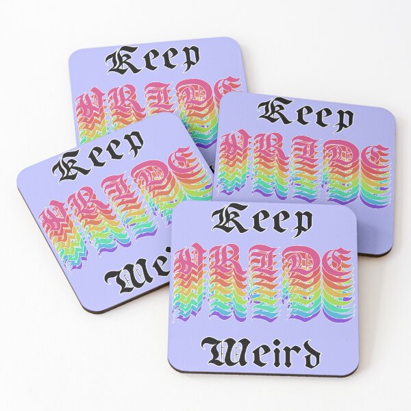Item preview, Keep Pride Weird LGBT - Wicked Wilderness designed and sold by Wicked-Oddities.