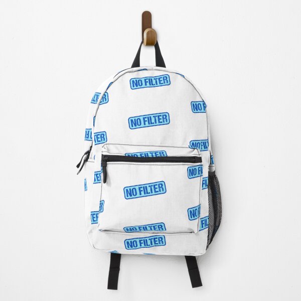 Item preview, No Filter, Blue Stamp Outline designed and sold by Memes N Lore .