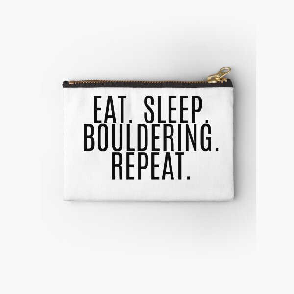 Aperçu de l'œuvre Manger. Dormir. Escalade de bloc. Recommencer. créée et vendue par NanuWear.