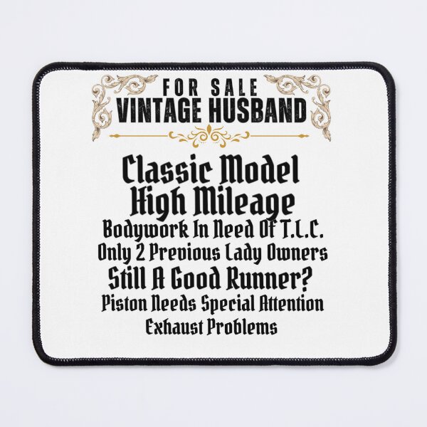 Item preview, For Sale Vintage Husband Funny Married Couple Retro Mechanic Humor  designed and sold by Printlytee.