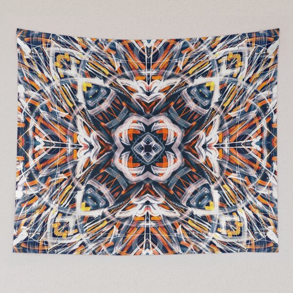 Item preview, Boho abstract acrylic painting designed and sold by CreatifyArtHub.