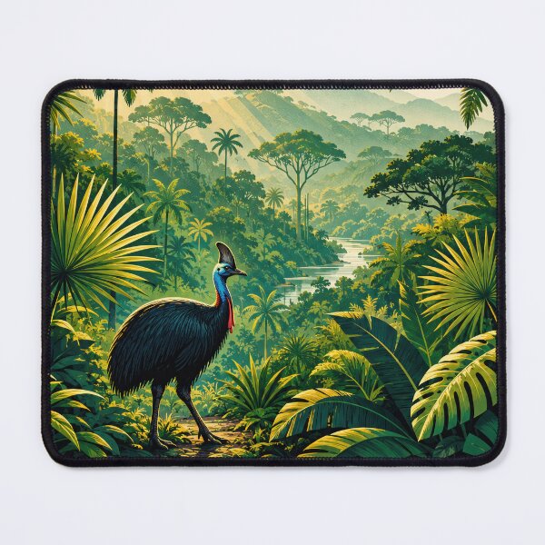 Item preview, Daintree Cairns Australia Cassowary Rainforest Poster designed and sold by pod24.