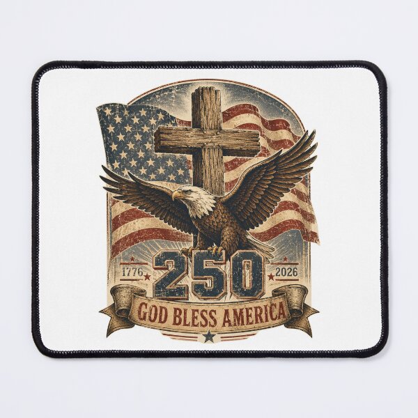 Item preview, A vintage Americana T-shirt design celebrating the 250th anniversary of the United States.  designed and sold by EmilyDouArt.
