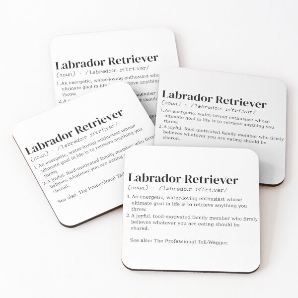 Item preview, Labrador Retriever Dog Dictionary Definition designed and sold by ThreadPulseStudio.