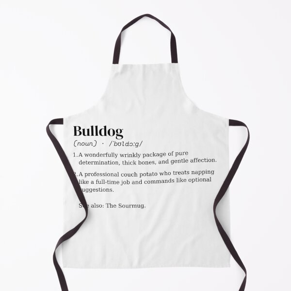Item preview, Bulldog Dog Dictionary Definition designed and sold by ThreadPulseStudio.