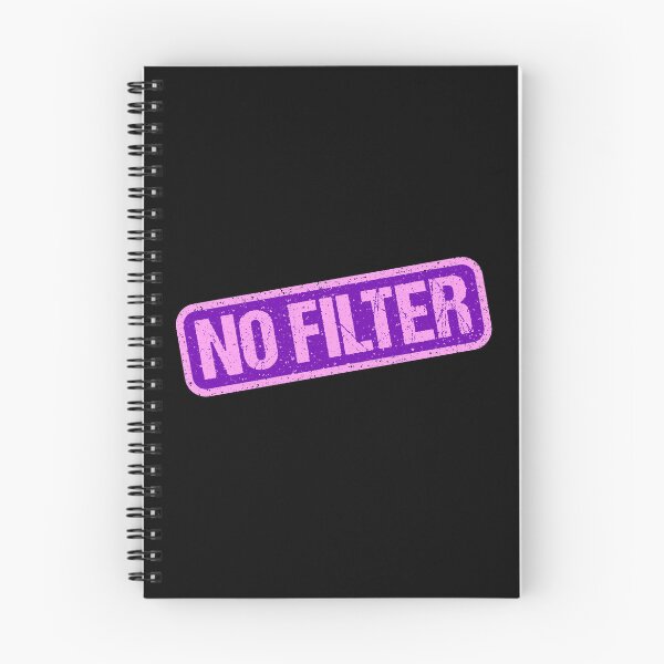 Item preview, No Filter, Pink Stamp Outline designed and sold by Memes N Lore .
