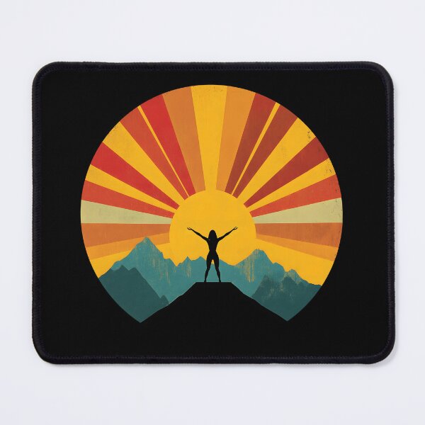 Item preview, Boho Vintage Sunset Yoga designed and sold by AlchemyColor.