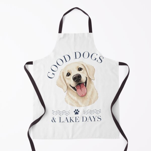 Item preview, Golden Retriever Good Dogs and Lake Days designed and sold by BrandMuffinStudio.