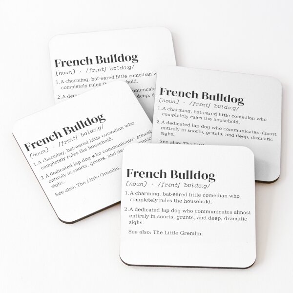 Item preview, French Bulldog Dog Dictionary Definition designed and sold by ThreadPulseStudio.