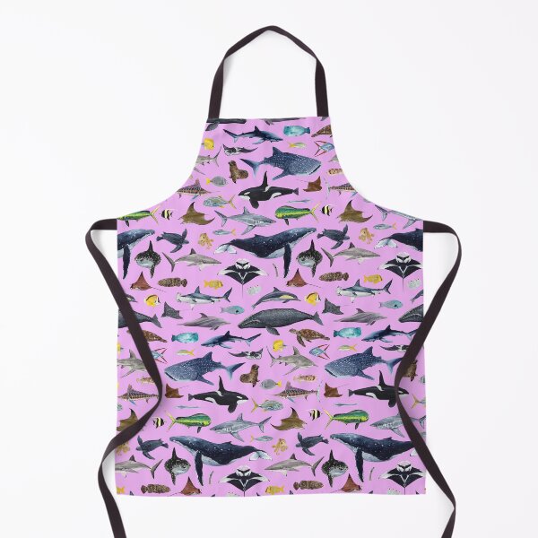 Item preview, MARINE LIFE OF LOS CABOS text (light pink) designed and sold by BEATRIZ ABAITUA.