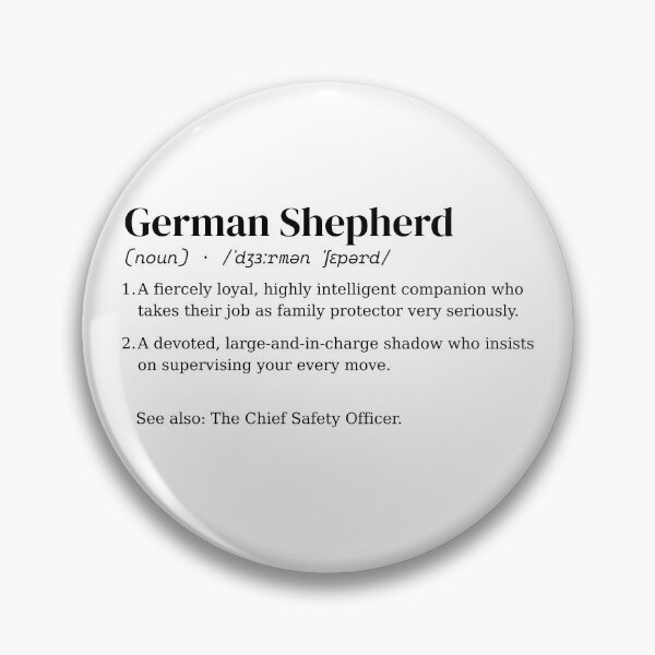 Item preview, German Shepherd Dog Dictionary Definition designed and sold by ThreadPulseStudio.