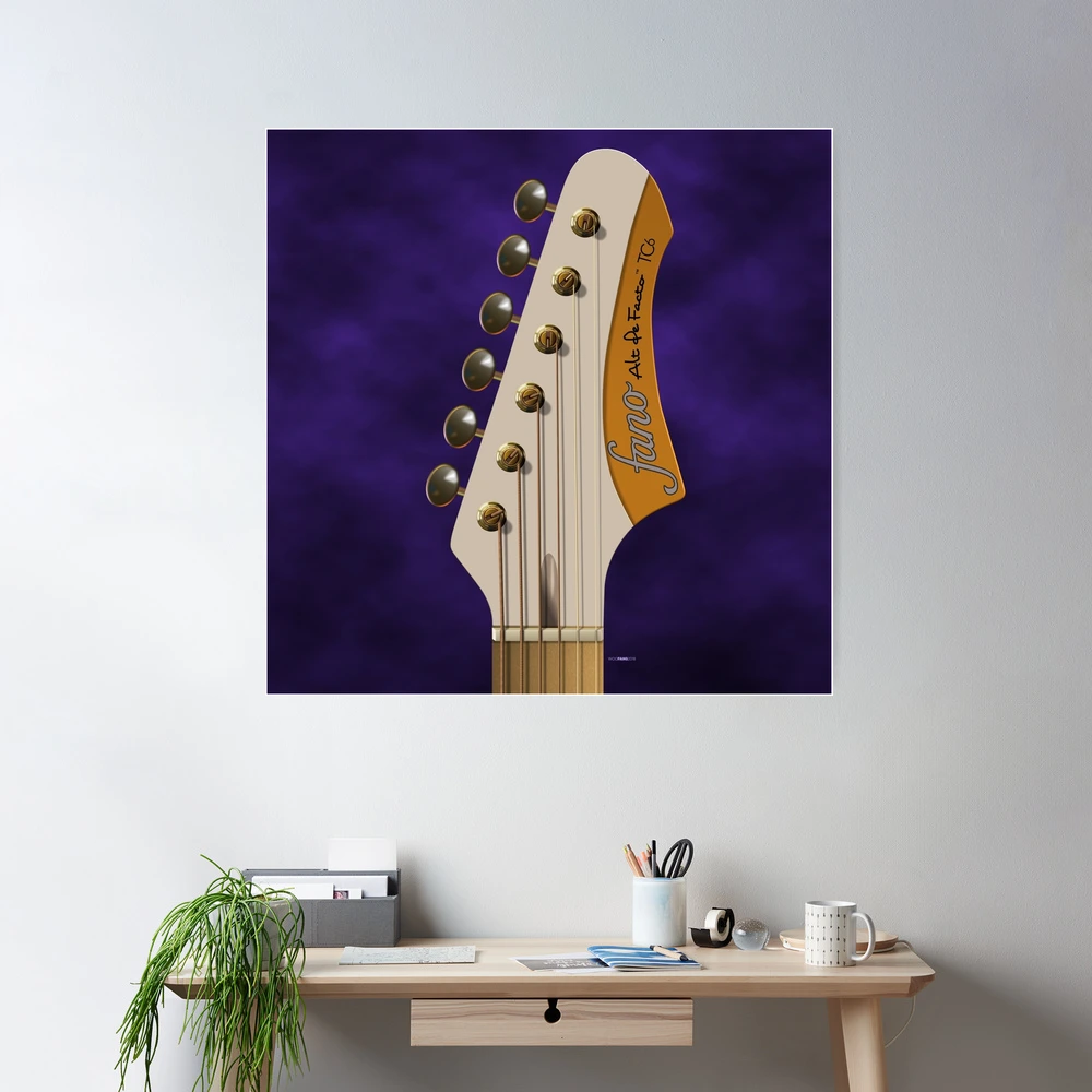 GUITAR HEADSTOCK ART - FANO TC6