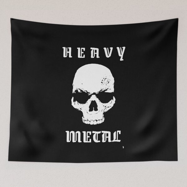 Item preview, BIRD Original - Heavy Metal Skull designed and sold by shopBird.
